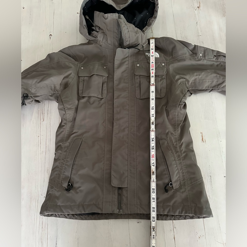 Vintage women’s north face coat jacket with hood size small s